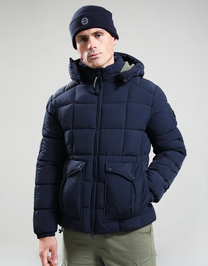 Yukon Insulated Bubble Jacket in Classic Navy Yukon Insulated Bubble Jacket in Classic Navy