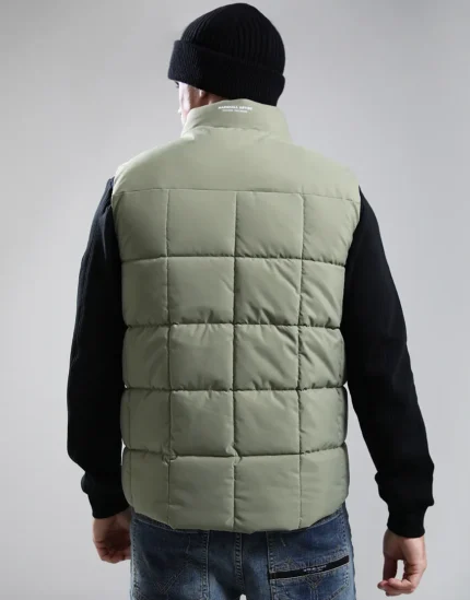 Ashdale Bubble Jacket Khaki | Men's Winter Jacket