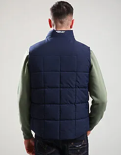Capilano Bubble Vest Navy | Men's Puffer Vest