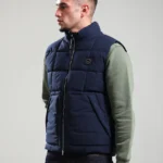 Capilano Bubble Vest Navy | Men's Puffer Vest