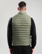 Oakdale Khaki Bubble Vest for Men | Lightweight Winter Vest