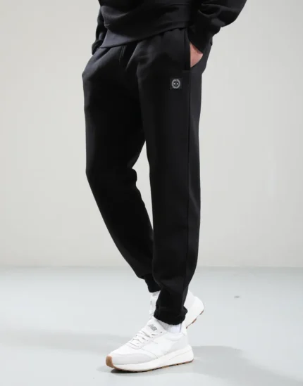 Marchio Black Jogger Pants for Men | Premium Casual Wear
