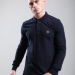 Marchio LS Polo Shirt // Navy