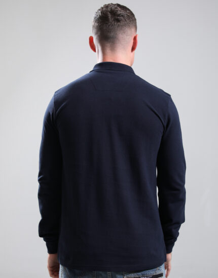 Marchio LS Polo Shirt // Navy