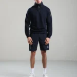 Stanford 1/4 Zip Sweat Navy | Men's Classic Sweatshirt