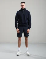 Stanford 1/4 Zip Sweat Navy | Men's Classic Sweatshirt