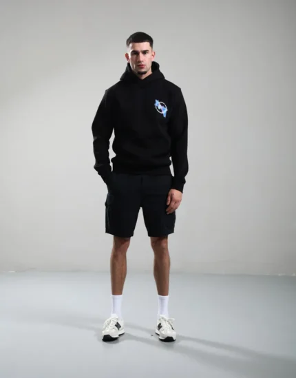 Spruzzo OTH Hoodie Black | Men's Premium Pullover Hoodie