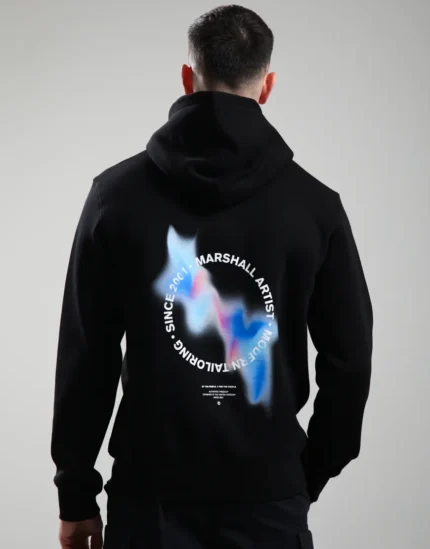 Spruzzo OTH Hoodie Black | Men's Premium Pullover Hoodie