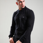 Marchio LS Polo Shirt // Black