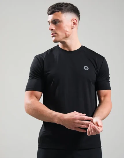 Impact T-Shirt Black | Men's Premium Active Tee