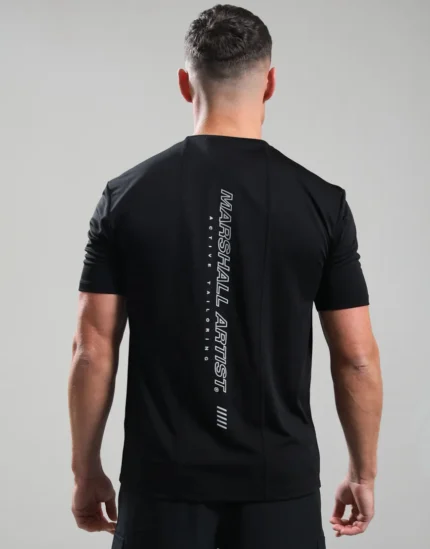 Impact T-Shirt Black | Men's Premium Active Tee